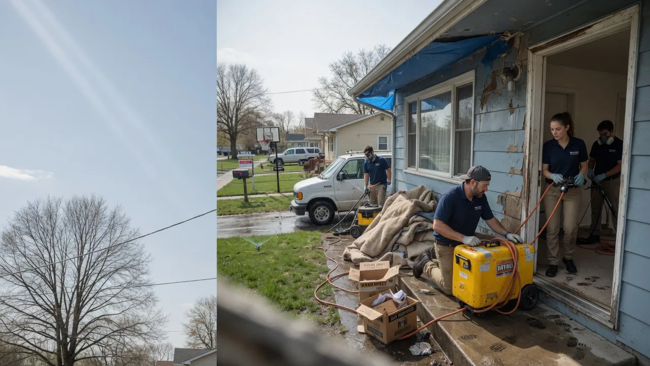 Basement Flood Cleanup in Strasburg, OH near me